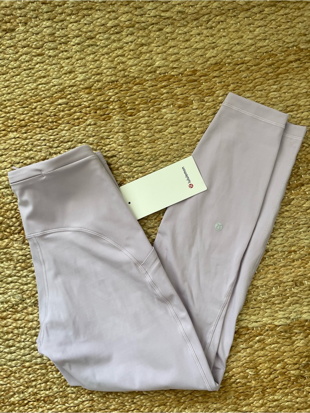 NWT Lululemon Swift Speed High-Rise Tight 25” Lavender Gray Size 6 Athletic
